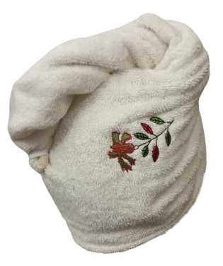 Snow Hair Towel