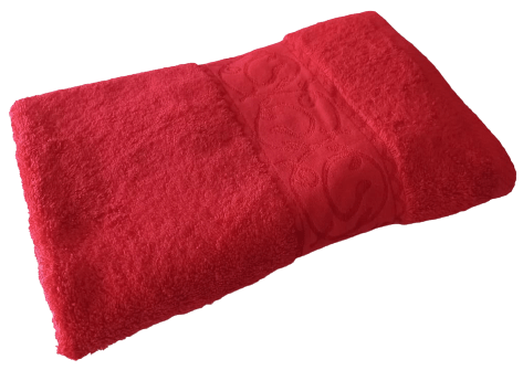 Blush Red Bath Towel