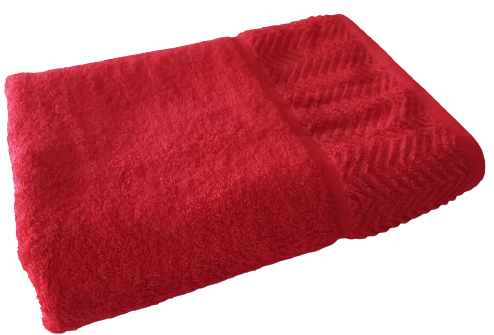 Fierce Scarlet Bath Towel