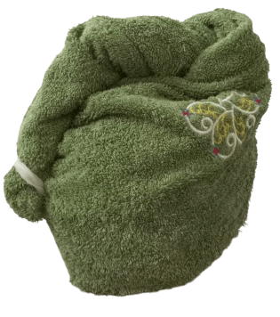 Moss Hair Towel