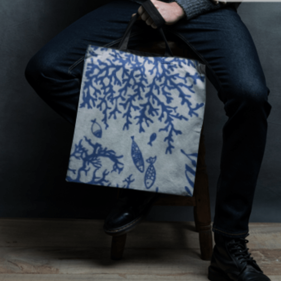 Ocean Reversible Tote Bag