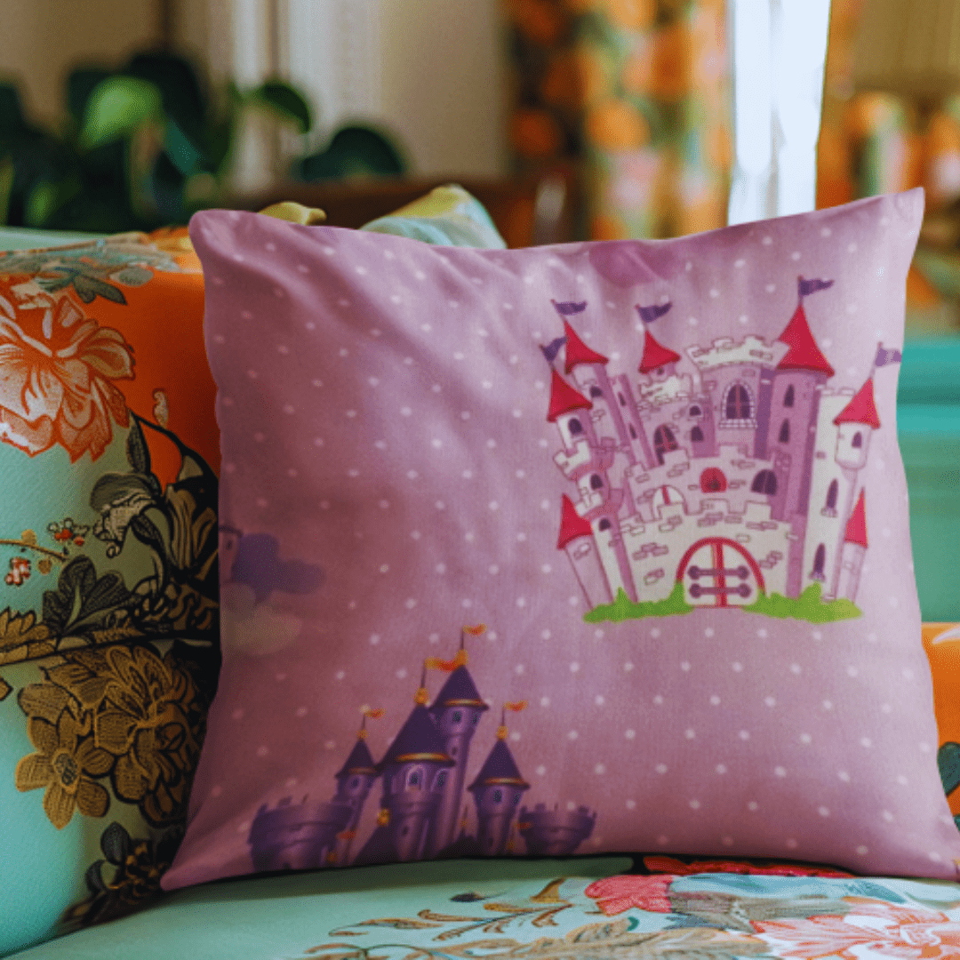 Rose Fort Cushion Cover