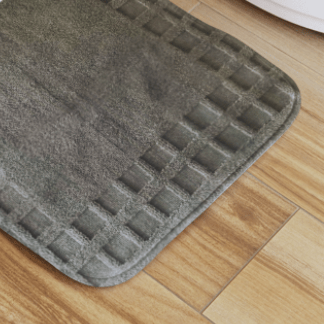 Slate Cloud Bath Mat