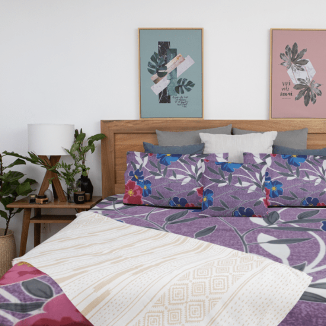 Violet Garden Bed Sheet